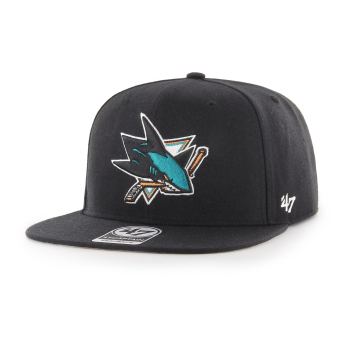 San Jose Sharks baseball flat sapka No Shot 47 CAPTAIN