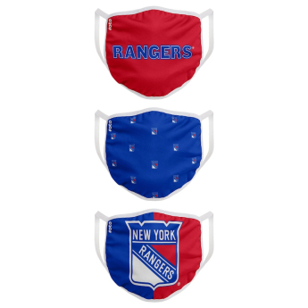 New York Rangers szájmaszkok Foco set of 3 pieces