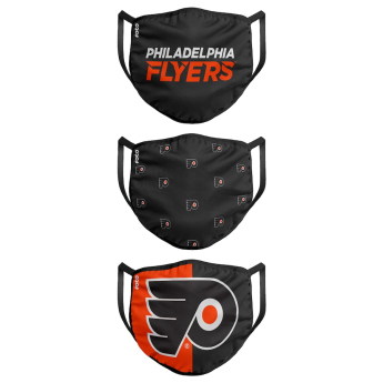 Philadelphia Flyers szájmaszkok Foco set of 3 pieces