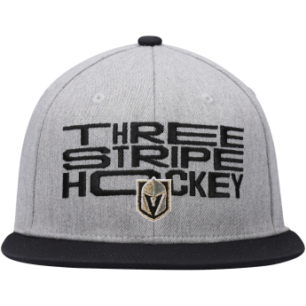 Vegas Golden Knights baseball flat sapka Three Stripe Hockey