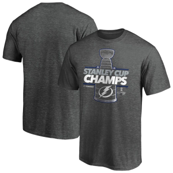 Tampa Bay Lightning férfi póló 2020 Stanley Cup Champions Locker Room Laser Shot