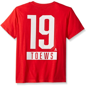 Chicago Blackhawks férfi póló Jonathan Toews #19 Icing Name and Number