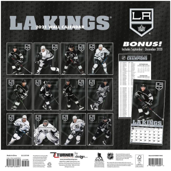 Los Angeles Kings naptár 2021