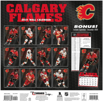 Calgary Flames naptár 2021