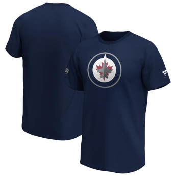 Winnipeg Jets férfi póló Iconic Primary Colour Logo Graphic