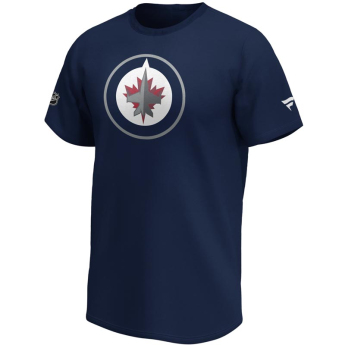 Winnipeg Jets férfi póló Iconic Primary Colour Logo Graphic