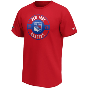 New York Rangers férfi póló Iconic Circle Start Graphic