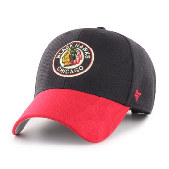 Chicago Blackhawks baseball sapka 47 MVP Vintage black red