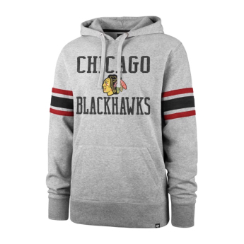 Chicago Blackhawks férfi kapucnis pulóver Double Block ’47 Sleeve Stripe Hood