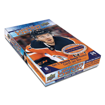 NHL dobozok NHL hokikártyák 2020-21 Upper Deck Series 1 Hobby Box
