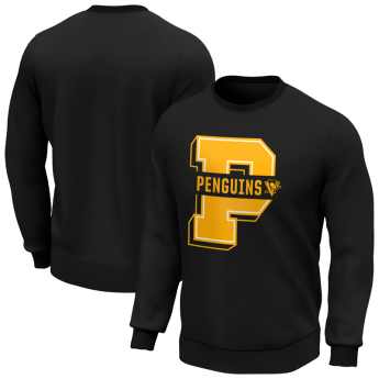 Pittsburgh Penguins férfi pulóver College Letter Crew Sweatshirt