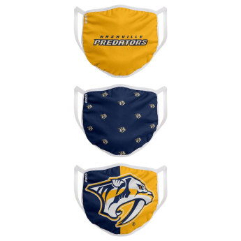 Nashville Predators szájmaszkok Foco set of 3 pieces EU