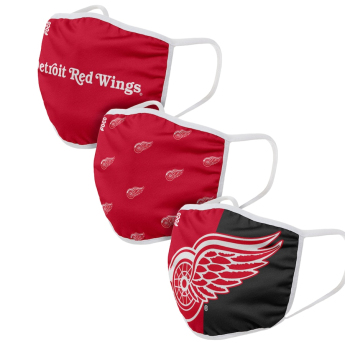 Detroit Red Wings szájmaszkok Foco set of 3 pieces EU