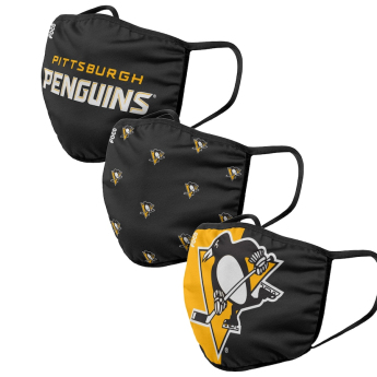 Pittsburgh Penguins szájmaszkok Foco set of 3 pieces EU