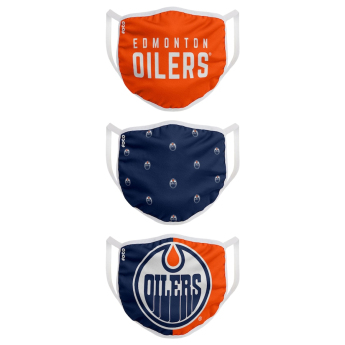 Edmonton Oilers szájmaszkok Foco set of 3 pieces EU