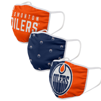 Edmonton Oilers szájmaszkok Foco set of 3 pieces EU