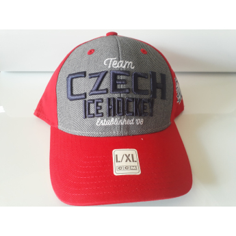 Jégkorong képviselet baseball sapka Czech Republic Logo Lev CCM
