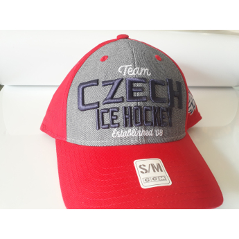 Jégkorong képviselet baseball sapka Czech Republic Logo Lev CCM