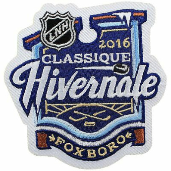 NHL termékek felvarró Winter Classic Foxboro 2016 Jersey Patch Hivernale