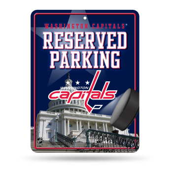 Washington Capitals fali tábla Auto Reserved Parking
