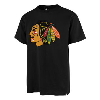 Chicago Blackhawks férfi póló Imprint Echo Tee black