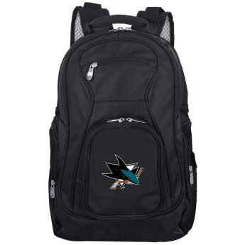 San Jose Sharks hátizsák Laptop Travel Backpack - Black