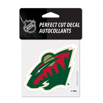 Minnesota Wild matrica Color decal
