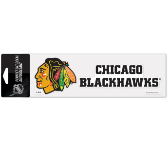 Chicago Blackhawks matrica Logo text decal