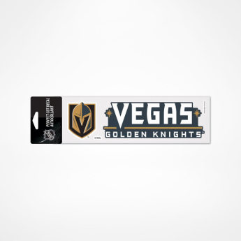 Vegas Golden Knights matrica Logo text decal