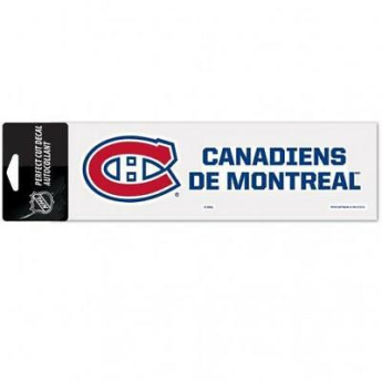Montreal Canadiens matrica Logo text decal