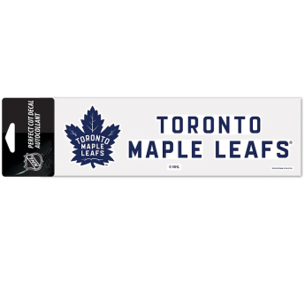 Toronto Maple Leafs matrica logo text decal