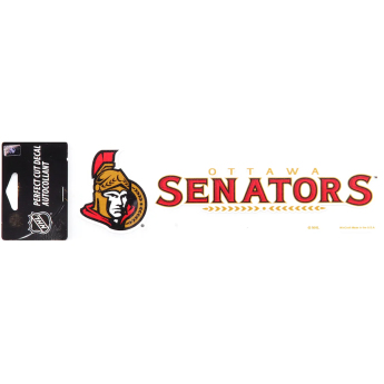 Ottawa Senators matrica logo text decal