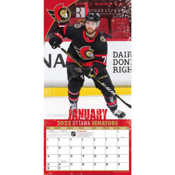 Ottawa Senators naptár 2022 wall calendar