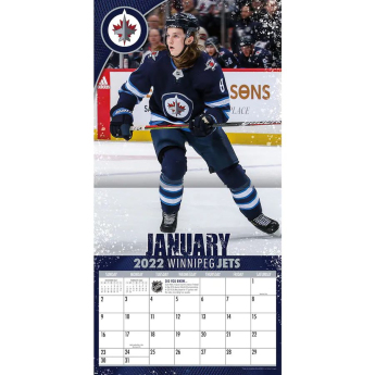 Winnipeg Jets naptár 2022 wall calendar