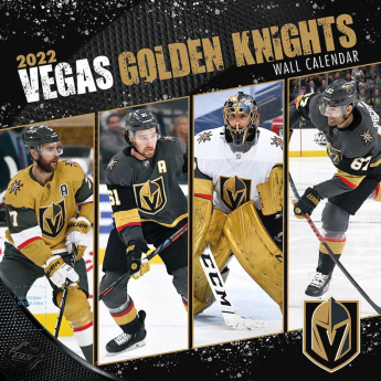 Vegas Golden Knights naptár 2022 wall calendar