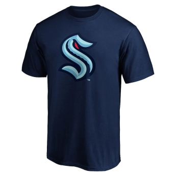 Seattle Kraken férfi póló Primary Logo navy