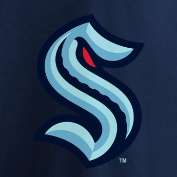Seattle Kraken férfi póló Primary Logo navy