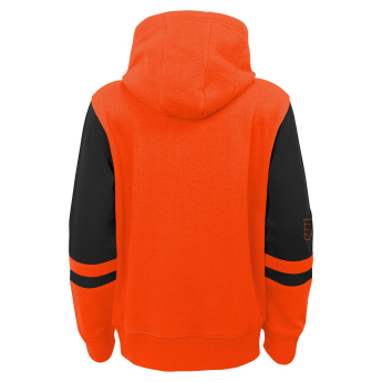 Philadelphia Flyers gyerek kapucnis pulóver faceoff colorblocked fleece full-zip