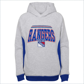 New York Rangers gyerek kapucnis pulóver power play raglan pullover