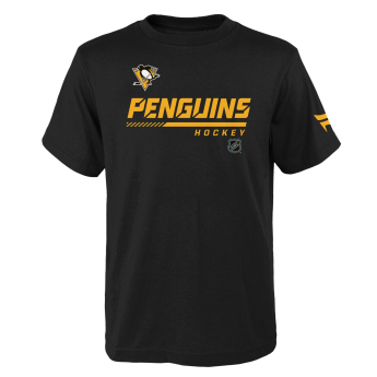 Pittsburgh Penguins gyerek póló Authentic Pro Performance black