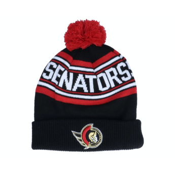 Ottawa Senators gyerek téli sapka wordmark cuffed pom