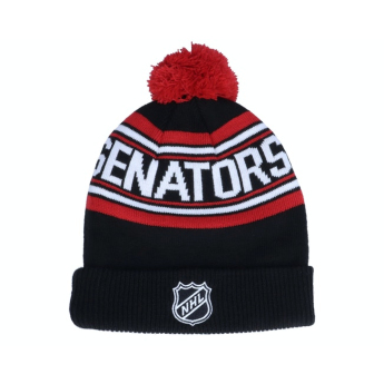 Ottawa Senators gyerek téli sapka wordmark cuffed pom