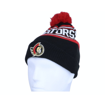 Ottawa Senators gyerek téli sapka wordmark cuffed pom