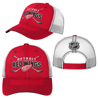 Detroit Red Wings gyerek baseball sapka core lockup trucker snapback