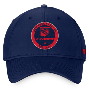 New York Rangers baseball sapka authentic pro training flex cap
