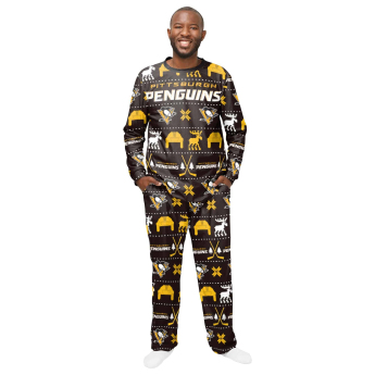 Pittsburgh Penguins férfi pizsama ugly holiday pajamas nhl