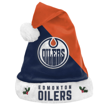 Edmonton Oilers téli sapka foco colorblock santa hat