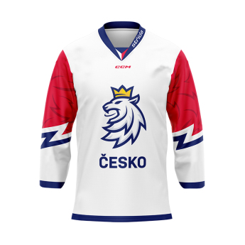 Jégkorong képviselet hoki mez Czech Republic lev white