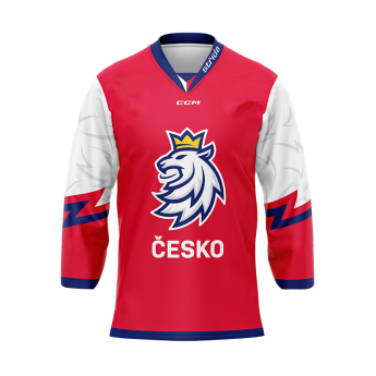 Jégkorong képviselet hoki mez Czech Republic lev red