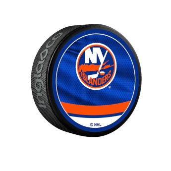 New York Islanders korong reverse retro jersey souvenir collector hockey puck